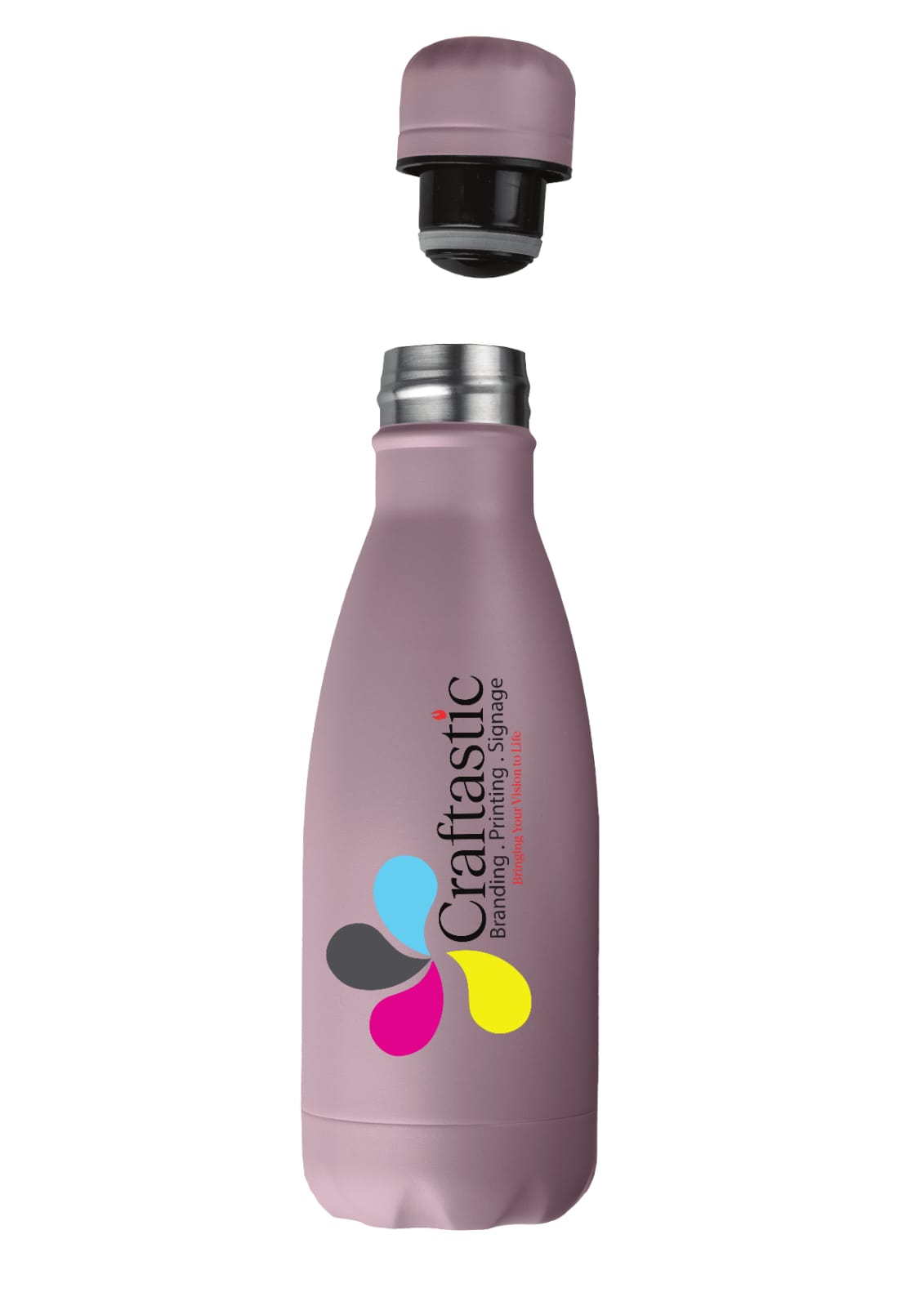 Branded thermal bottle